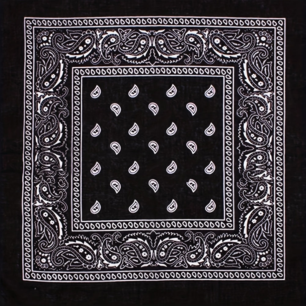 Vintage Paisley Print Bandana Hip Hop Multifunctional Neck Gaiter