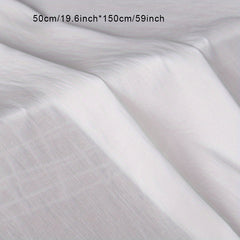 Soft Natural Cotton Silk Fabric for Women Dress DIY