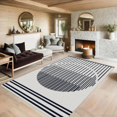 Modern Home Decor Carpet Soft Non Slip Floor Mat Easy to Clean