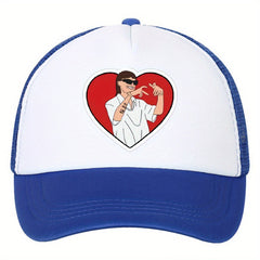 Men's Baseball Cap Outdoor Sports Casual Print Hip Hop Hat Dad Trucker Hat