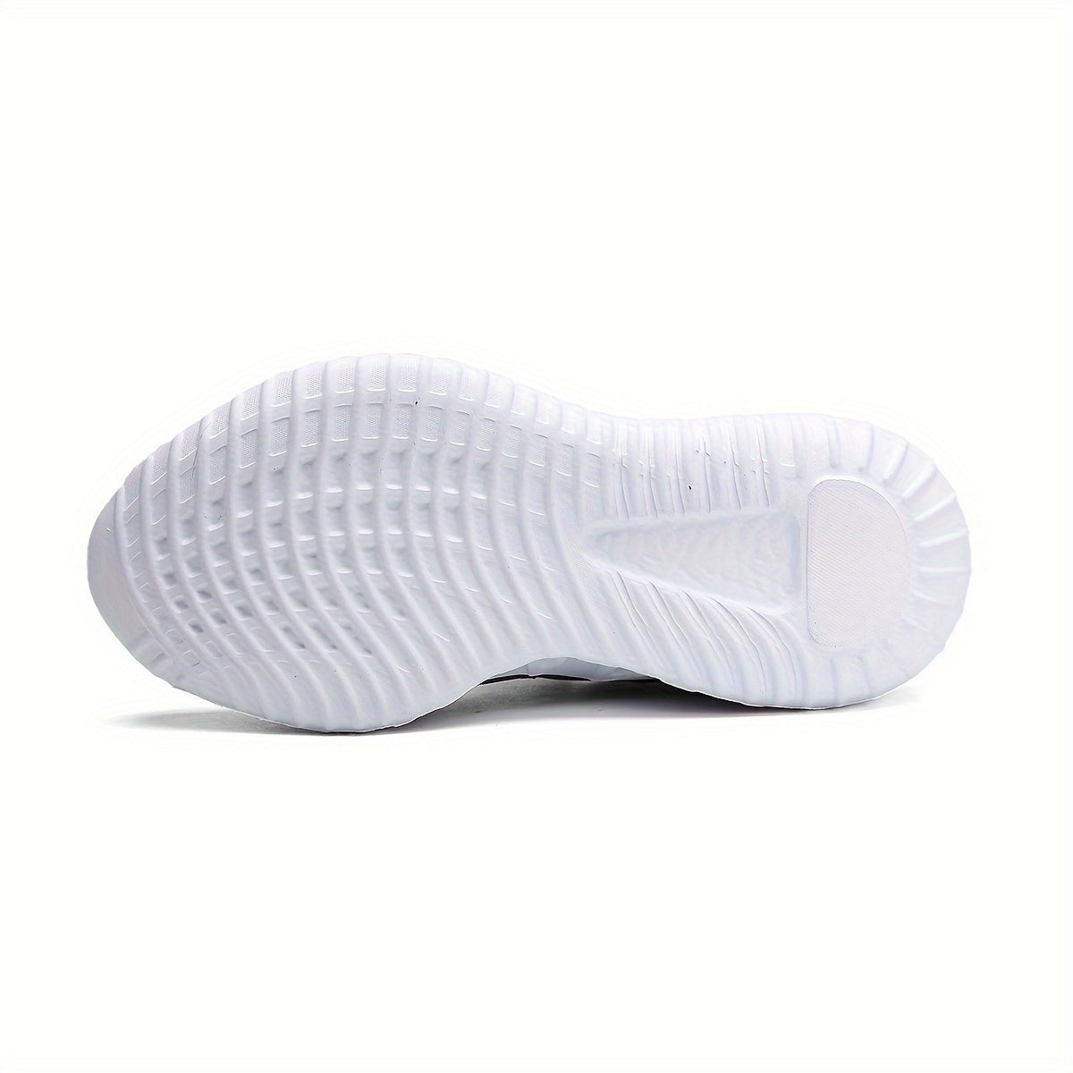 Women's Breathable Running Shoes Elastic Lace Up Block Flying W