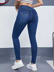 High Rise Skinny Jeans for Women