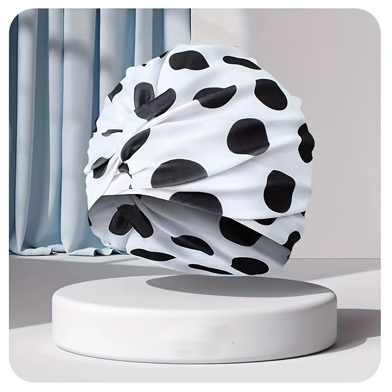 Patterned Leisure Sports Swim Cap - Non slip