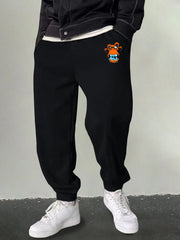 Men's Monkey Print Joggers Sweatpants Outdoor