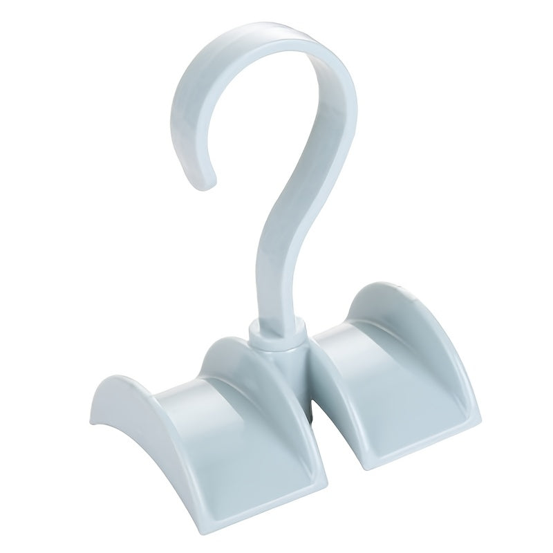 Rotatable Bag Storage Rack Hook Tie Holder Clothes Belt Organizer