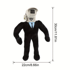 Funny Toilet Plush Toy Cameraman Soft Stuffed Anime Game Doll Birthday Gift
