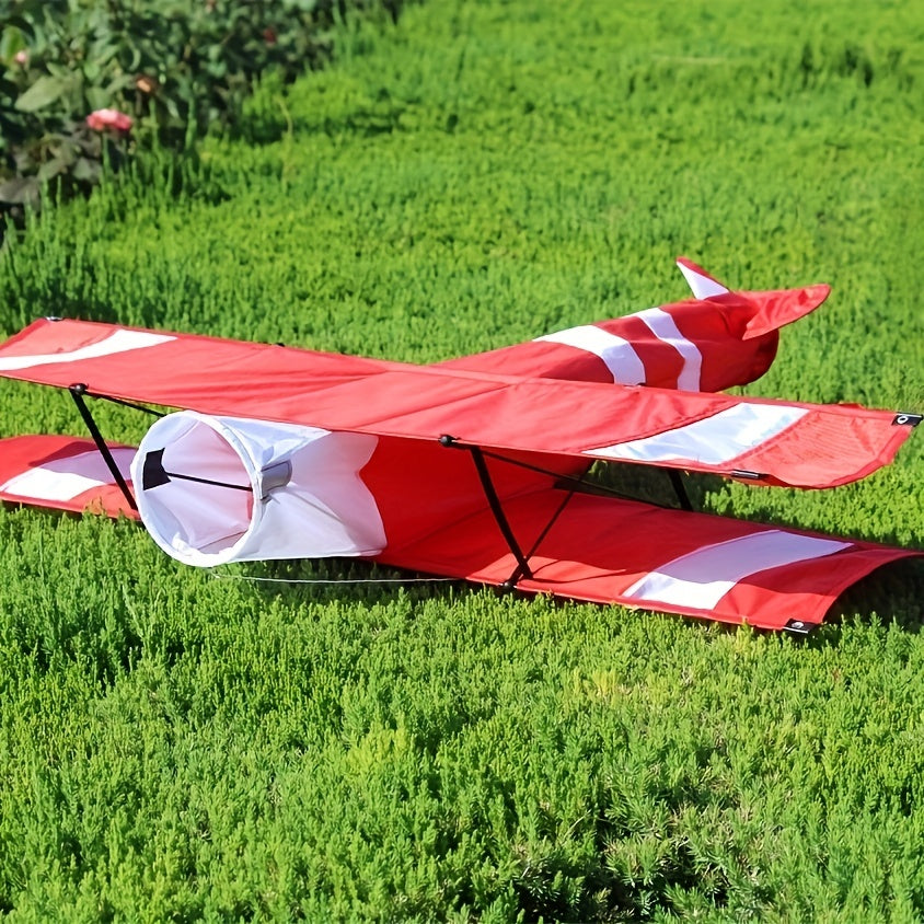 3D Double Decker Airplane Kite for Outdoor Sports