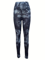Tie Dye High Waist Leggings Casual Stretchy Leggings Women's Clothing