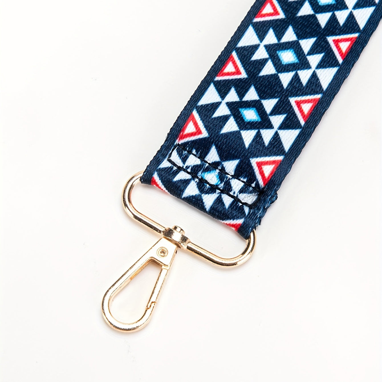Geometric Pattern Ethnic Style Shoulder Strap Replacement Belt