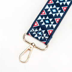 Geometric Pattern Ethnic Style Shoulder Strap Replacement Belt