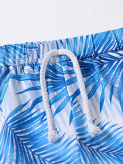 Girls' Hawaiian Style Beach Shorts Set