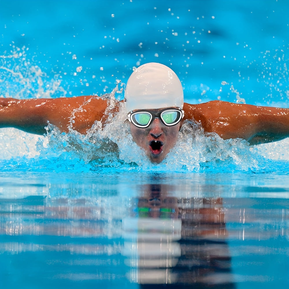 Professional Adult Swimming Goggles for Clear Vision & Protection
