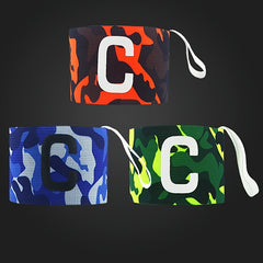 Football Captain Armband Nylon Camouflage Adjustable Training Band