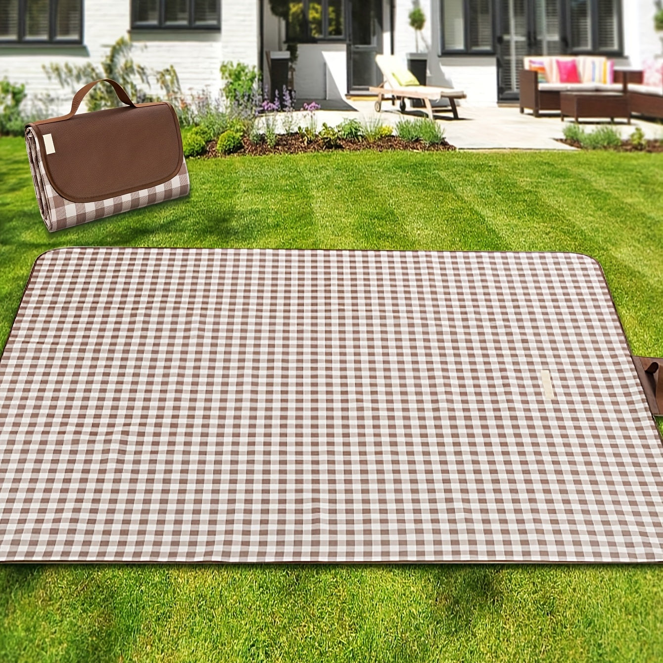 Extra Large Outdoor Picnic Beach Blanket Waterproof Mat for Camping Hiking