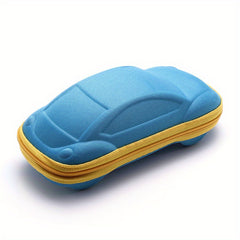 Hard Shell Sunglass Case with Carabiner Zipper