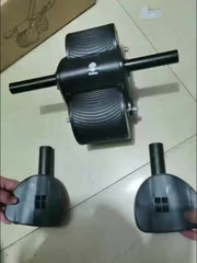 Auto Rebound Ab Exercise Wheel Elbow Support Roller Plank Aid