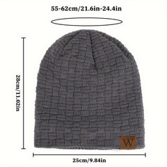 Winter Ear Protection Beanie Knitted Hat Cycling Ski Hat