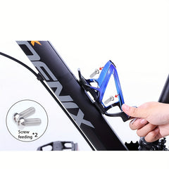 Colorful Gradient Bike Bottle Holder Easy Install for Outdoor Riding