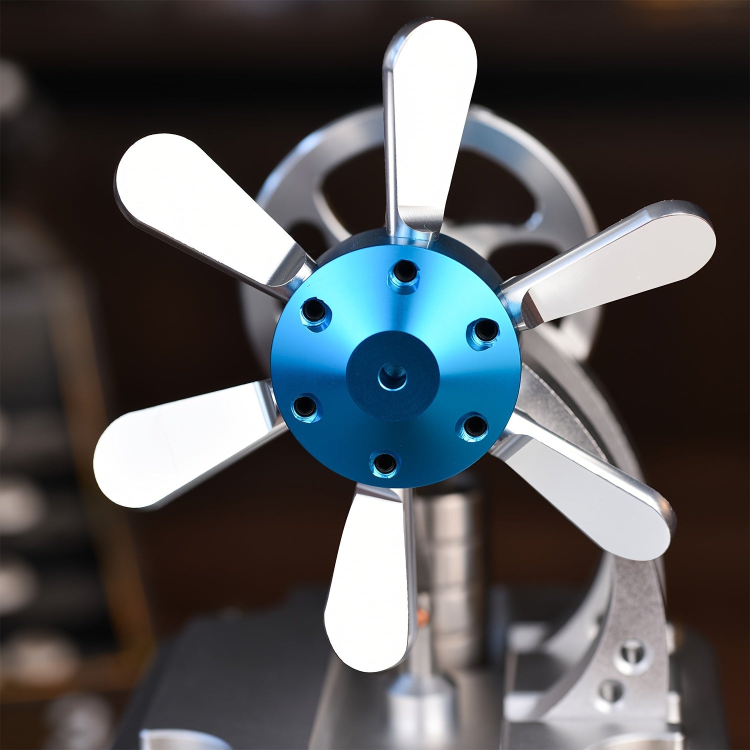 M16 CF Stirling Engine Kit Aluminum Educational Toy