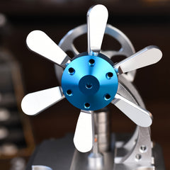 M16 CF Stirling Engine Kit Aluminum Educational Toy
