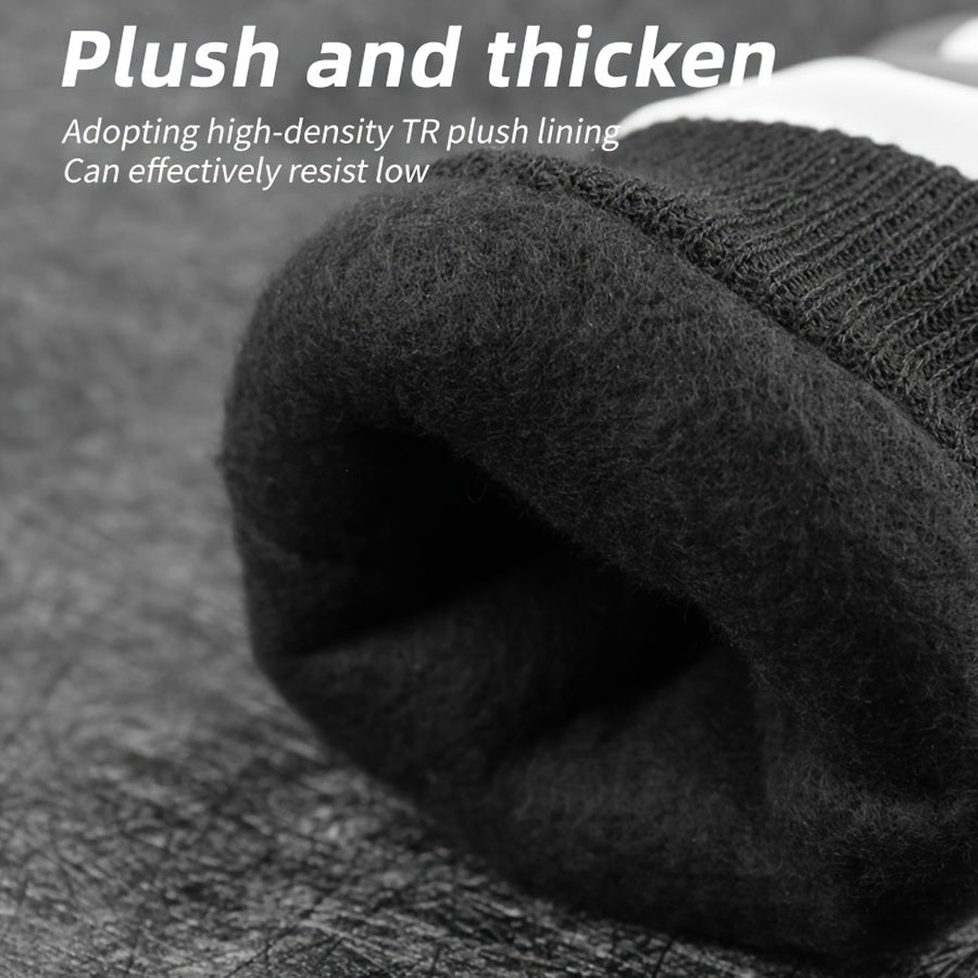 Waterproof Touch Screen Winter Snow Gloves - Cold Weather Skiing & Snowboarding