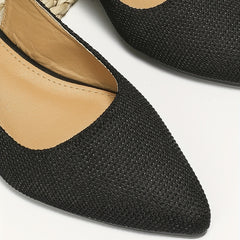 Women's Pointed Toe Flat Sandals Closed Toe Slingback Shoes