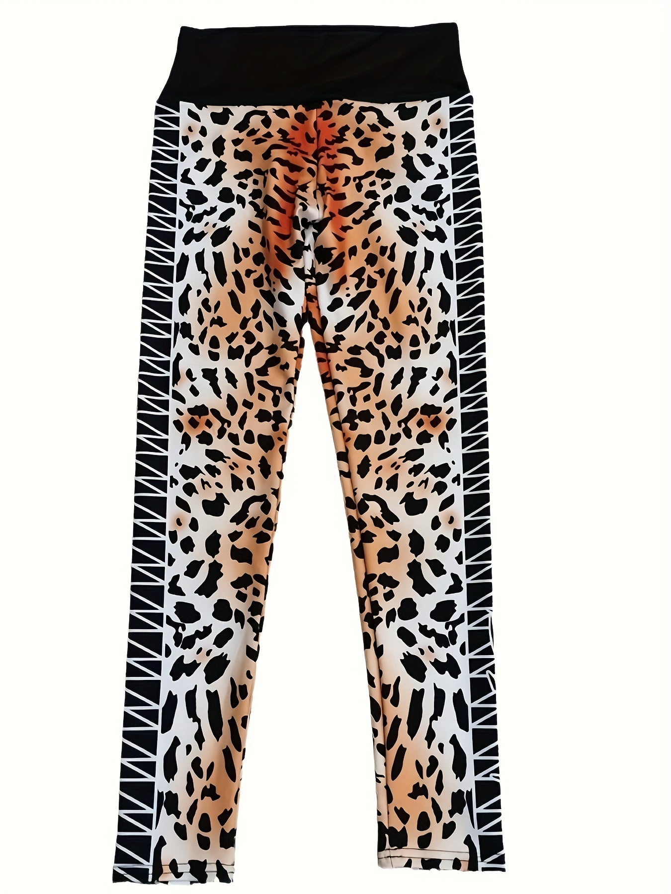 Leopard Print High Waist Yoga Legging Women's Activewear
