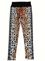 Leopard Print High Waist Yoga Legging Women's Activewear
