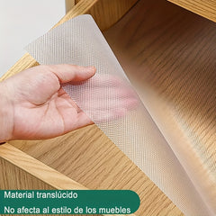 Clear Shelf Liners Waterproof Non Slip Fridge Liner Mats