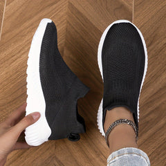 Kid's Breathable Slip-On Sock Shoes Soft Sole Sneakers