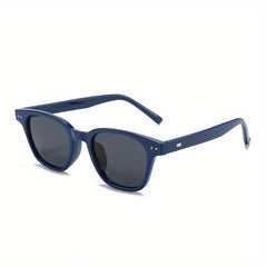 Small Square Frame PC Rice Nail UV400 Sunglasses