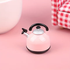 1:12 Dollhouse Pot Belly Kettle Toy Accessory