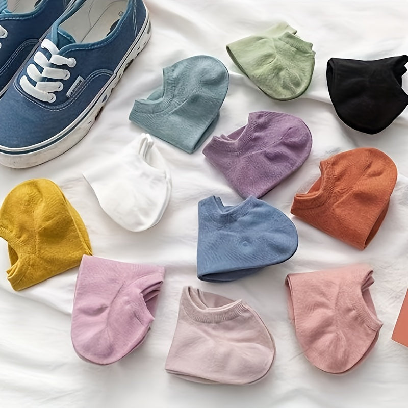 10 Pairs Essential Ankle Socks Women's Stockings