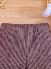 Toddler Baby Girls Flared Pants 3pcs Set