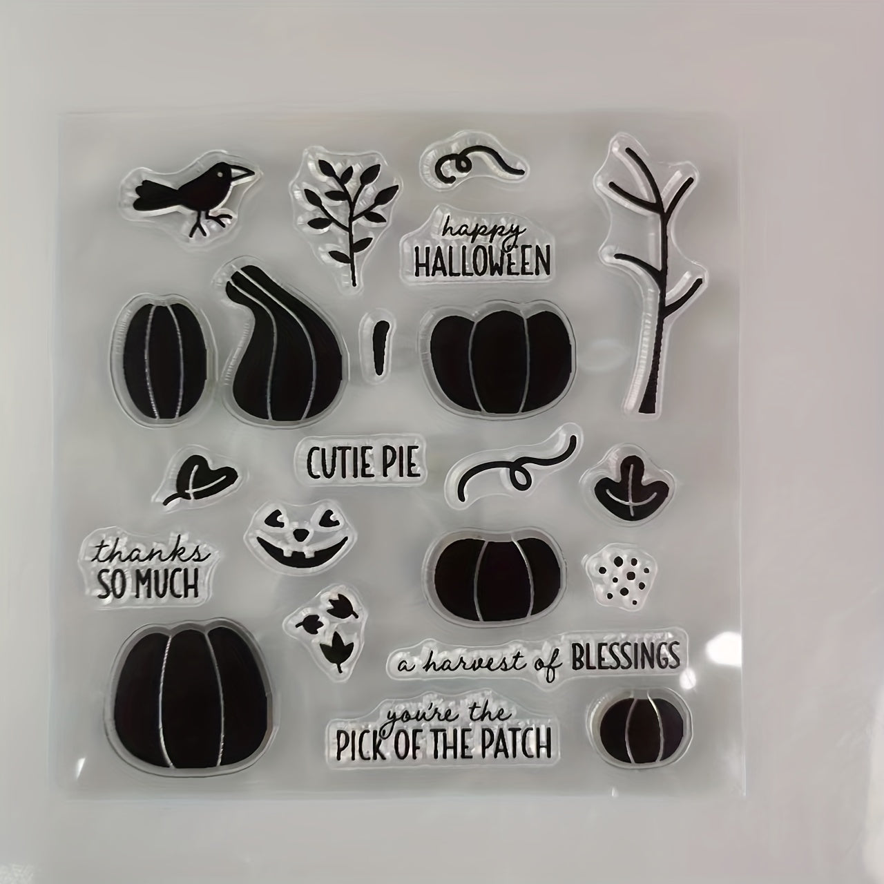 Halloween Metal Cutting Dies And Stamps Set