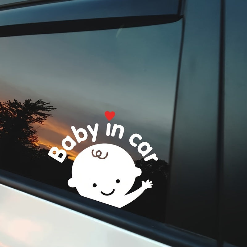 Baby In Car Car Sticker Wall Sticker 13 0 18 01cm