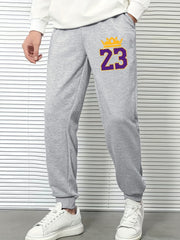 Men's Number 23 Drawstring Jogging Trousers