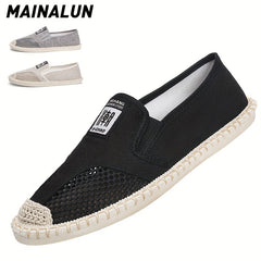 Men's Espadrilles Loafer Shoes Comfortable Slip-Ons