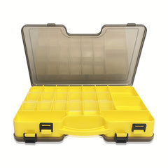 Yellow Tool Box Parts Organizer Box