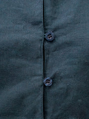 Vintage Solid V Neck Jacket Women's Clothing