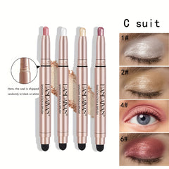 4pcs Eyeshadow Stick Natural Pearly Contouring Eyeshadow Pen