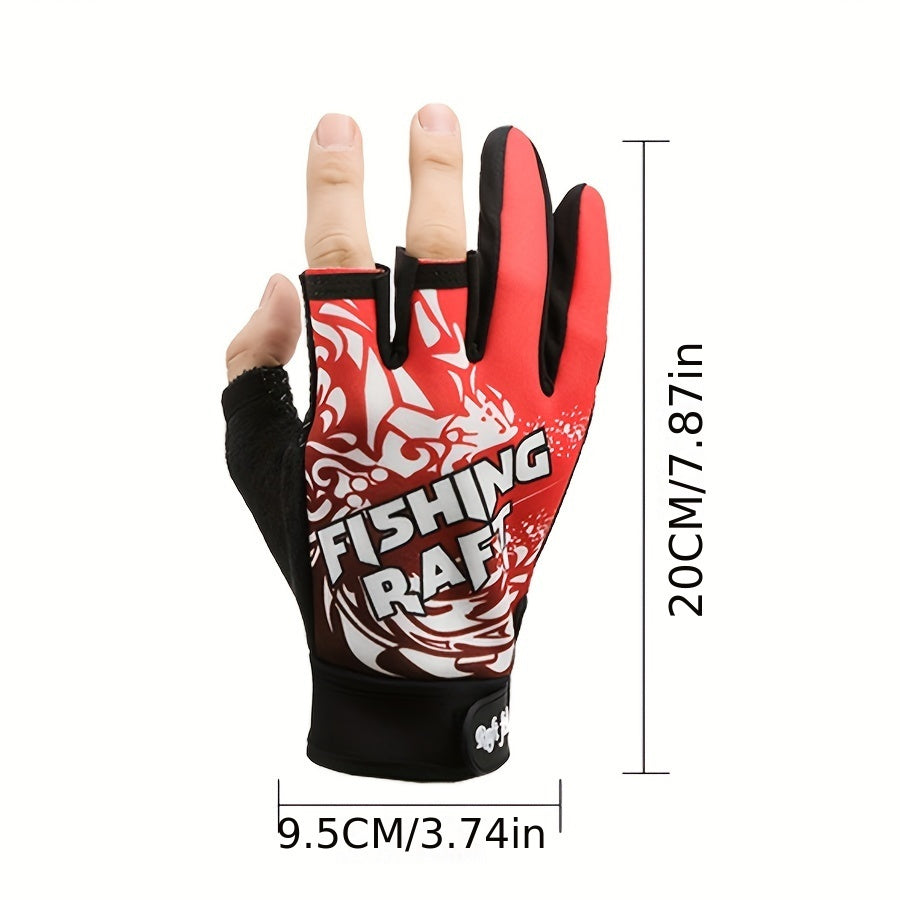 Fingerless Fishing Gloves for Sea & Boat Fishing