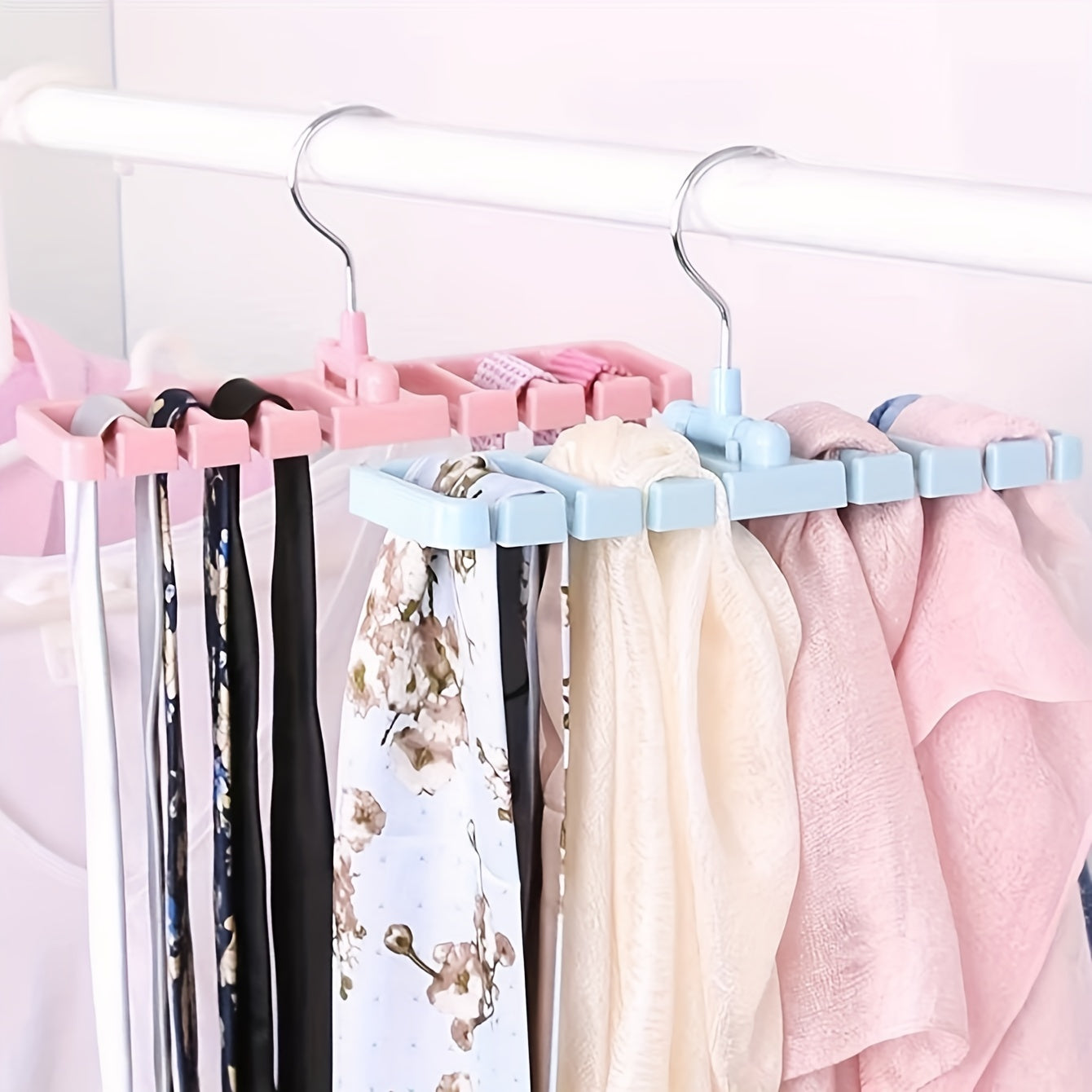 Space Saver Storage Rack for Belts and Ties