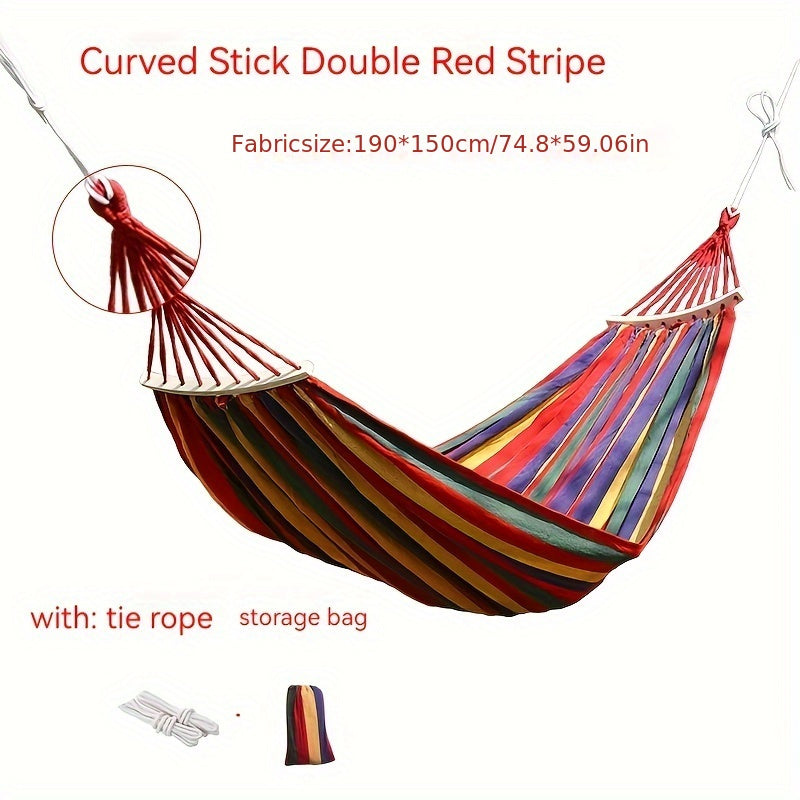 Outdoor Hammock Camping Swing Garden Canvas Hammock Hanging Chair
