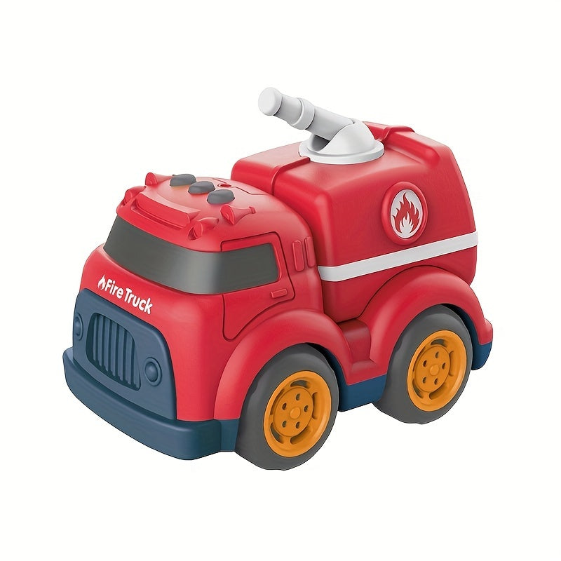 Kids Friction Power Engineering Vehicle Toy Car Model Gift