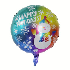 Christmas Series Balloon Window Kindergarten Layout