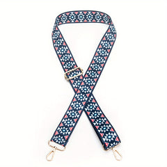 Geometric Pattern Ethnic Style Shoulder Strap Replacement Belt