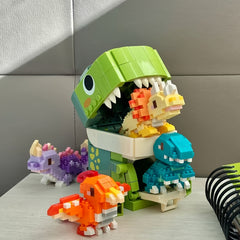 1068pcs Dinosaur Building Blocks Animal Model Thanksgiving Gift