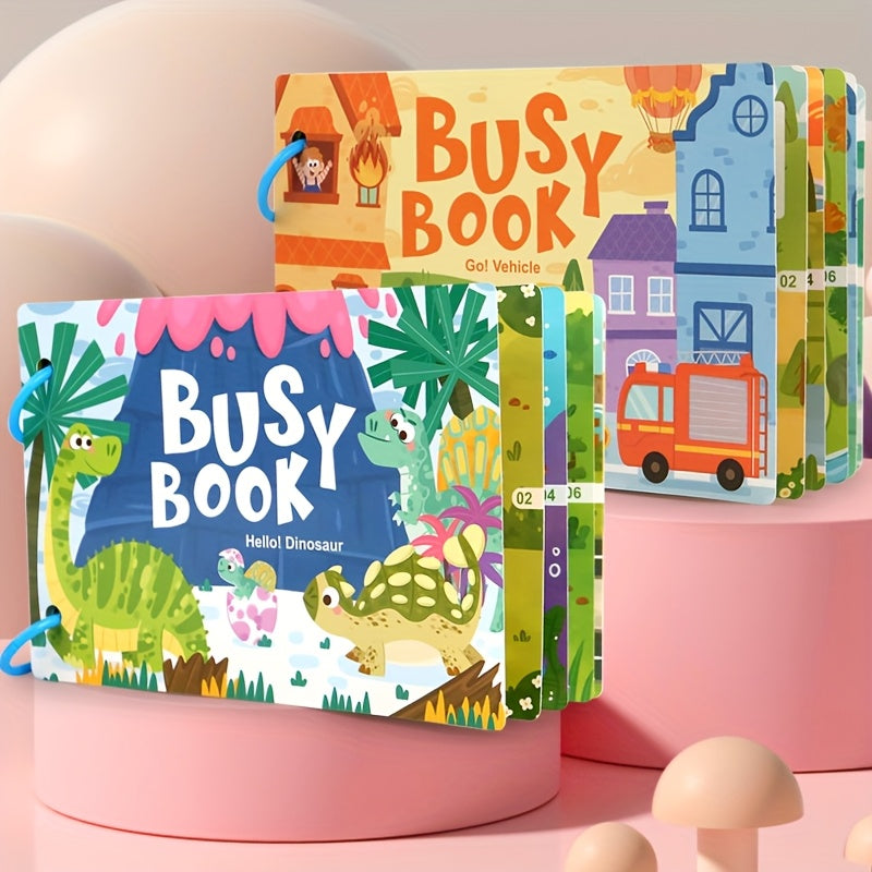 Quiet Book for Kids Sensory Learning Activity Toy Ideal Gift