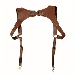 Men's PU Leather Suspender Belt for Costume Party Club